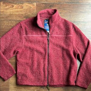 Horny Toad Red Textured Jacket
